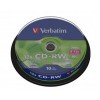 Диск CD-RW80 Verbatim Cake Box (1/10) (43480)