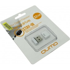 Флеш накопитель USB  32GB Qumo Nanodrive QM32GUD-NANO-W rtl