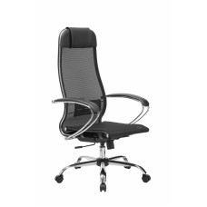 Кресло руководителя МЕТТА -12 (MPRU)/подл.131/осн.003 (Черный)
