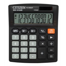 Калькулятор настольный Citizen SDC-812NR-NV
