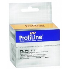Картридж ProfiLine PL-PG-512-Bk black для Canon PIXMA iP2700 MP240/MP260/MP480