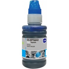 Чернила Cactus CS-EPT6642 голубой 100мл для Epson L100/L110/L120/L132/L200/L210/L222/L300/L312/L350/