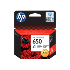 Картридж HP 650 CZ102AE оригинальный HP Ink Advantage, трехцветный