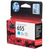 Картридж HP 655 CZ110AE для принтеров HP DJ  IA 3525/5525/4515/4525, голубой, 600 стр