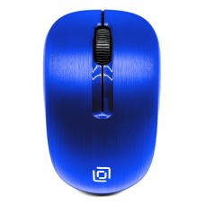 Мышь OKLICK 525MW беспроводная черный/синий